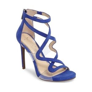 Jessica Simpson Roslyn Heels in Colbalt Blue